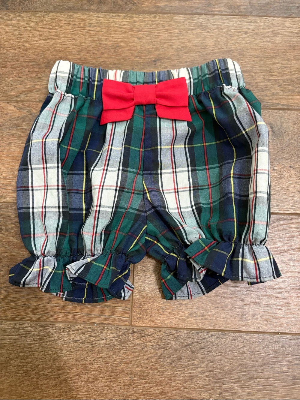 The Beaufort Bonnet Company Natalie Knickers Old Campus Plaid 18-24m holiday